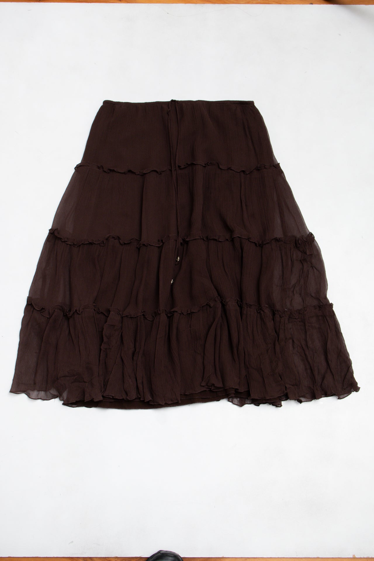 #175 Express Skirt Brown | c. 198 | Size 6