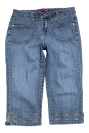 #093 Gloria Vanderbilt Capri Blue | c. 211 | Size 8