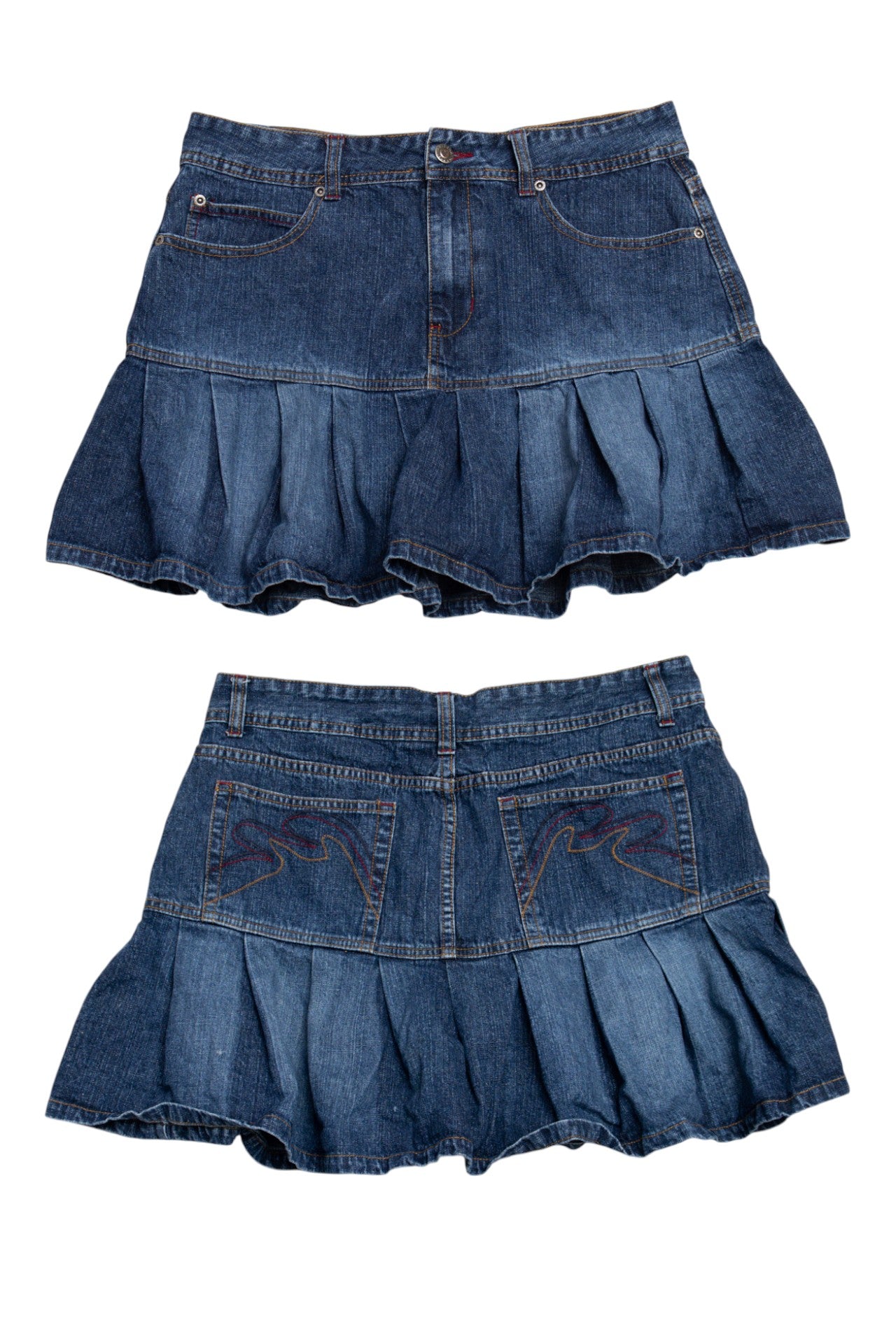 #151 Arizona Jean Co. Skirt Blue | c. 203 | Size 10