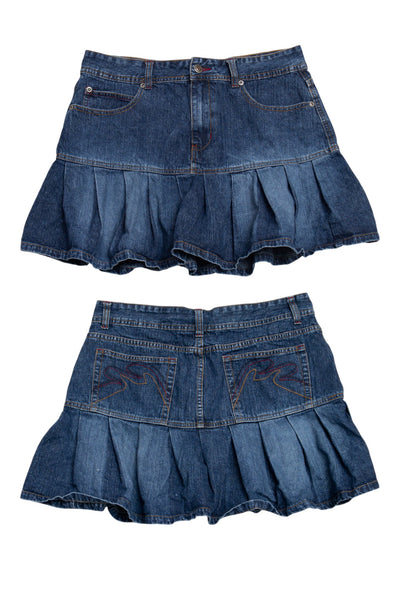 #151 Arizona Jean Co. Skirt Blue | c. 203 | Size 10