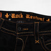 #028 Rock Revival Jeans Black | c. 206 | Size 10