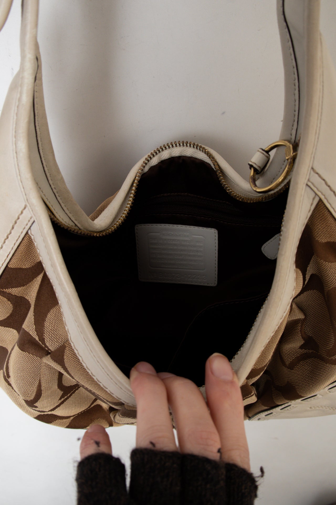#195 Coach Bag Brown | c. 210 | Size