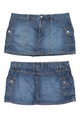 #080 Old Navy Mini Skirt Blue | c. 204 | Size 12