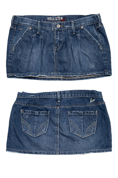#070 Hollister Mini Skirt Blue | c. 203 | Size 8