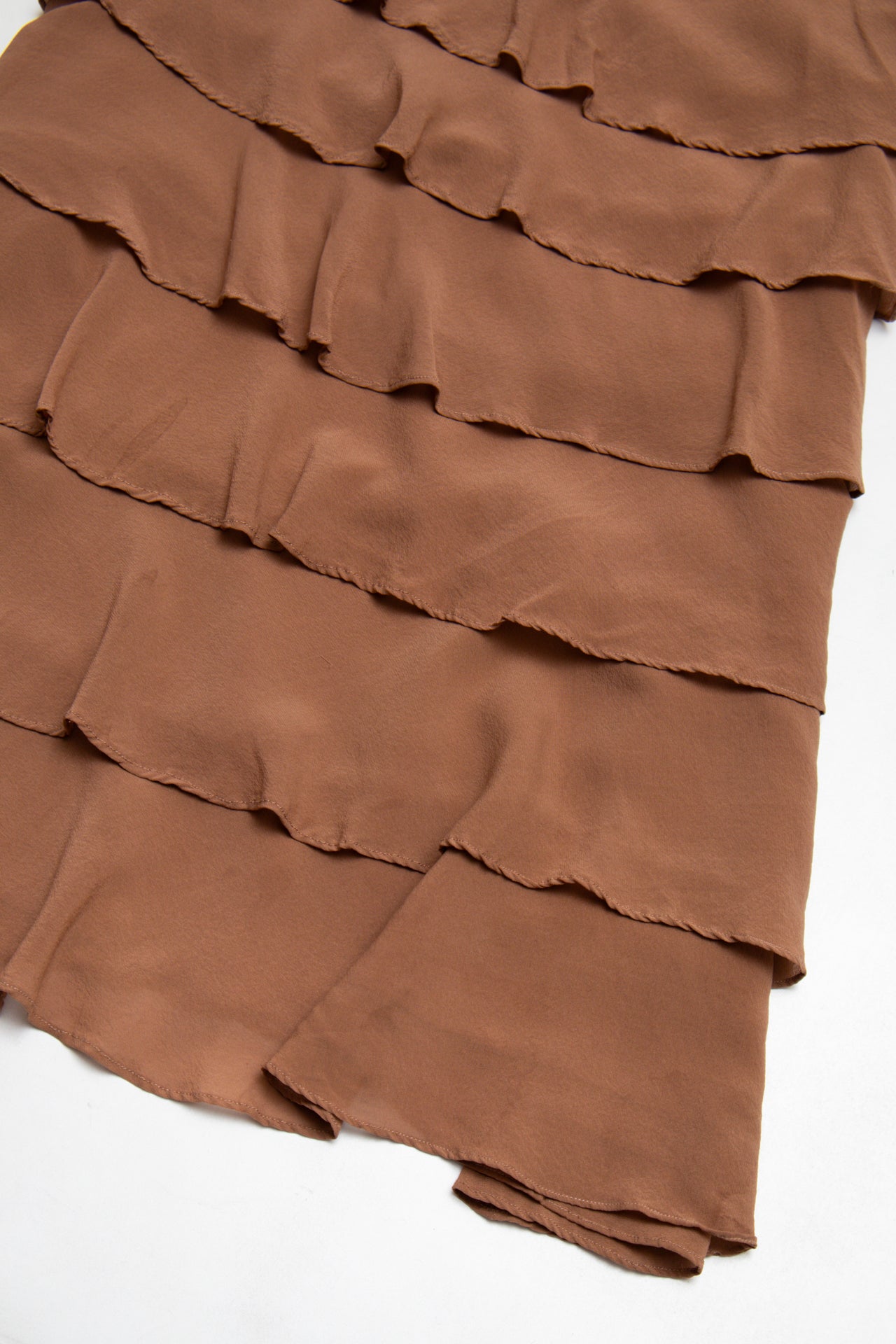 #120 Lollia Stensson Long Skirt Brown | c. 213 | Size 6