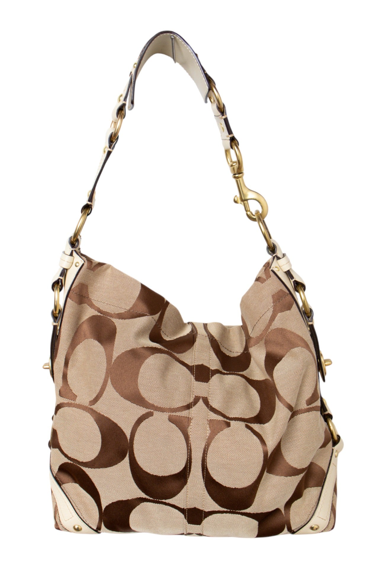#197 Coach Shoulder Bag Brown | c. 198 | Size