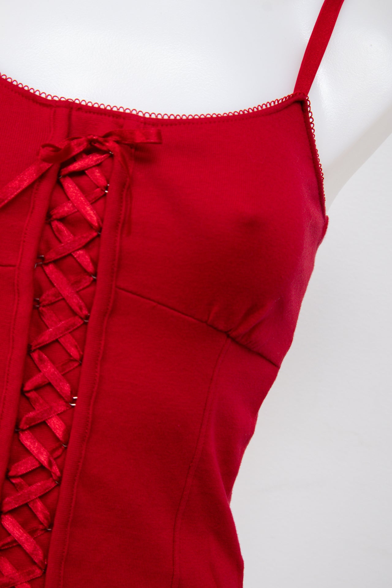 #121 Energeie Cami Top Red | c. 206 | Size 8