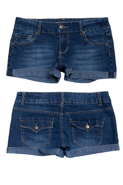 #193 Celebrity Pink Denim Shorts Blue | c. 192 | Size 10