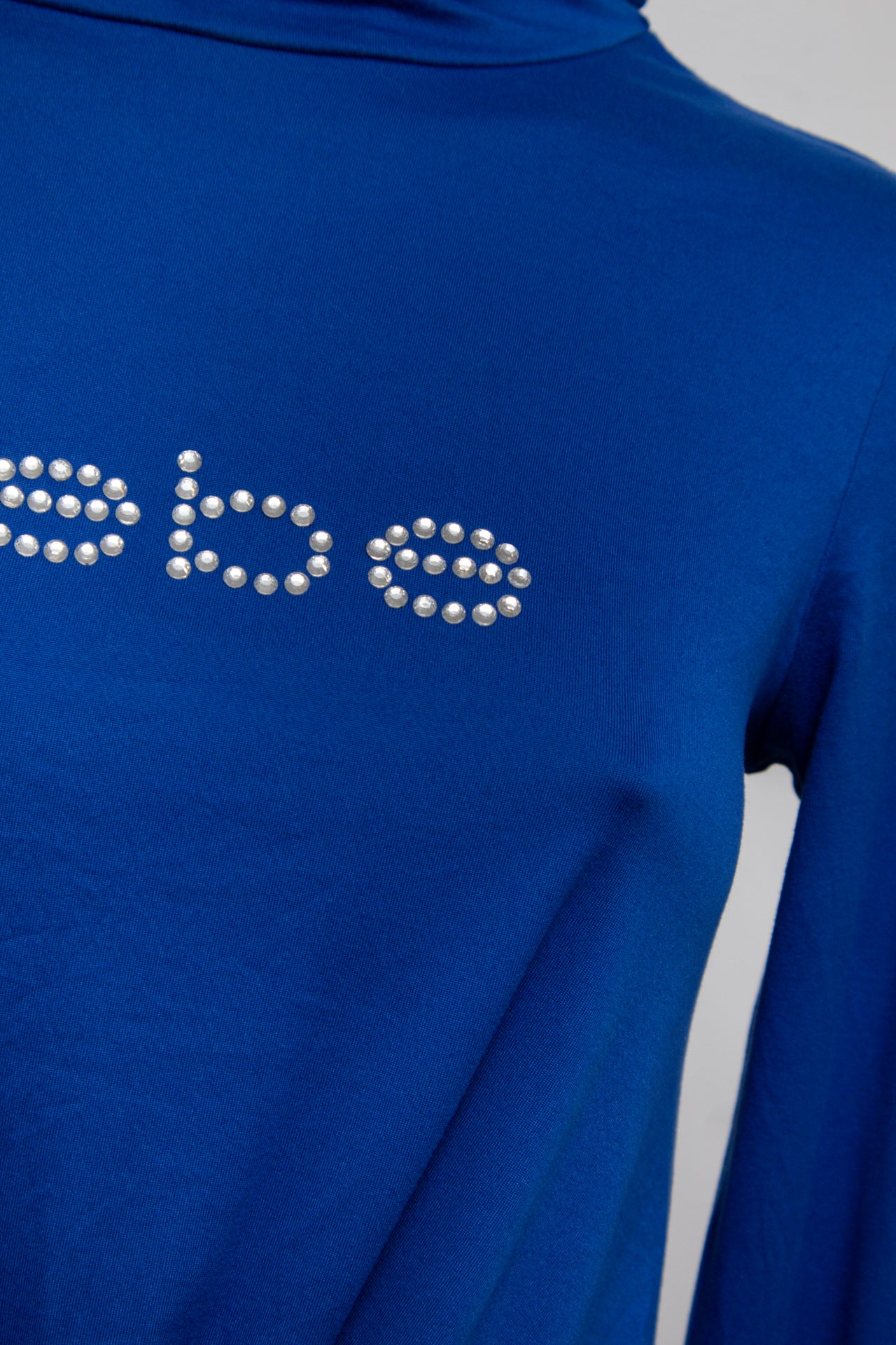 #38 Bebe T-shirt Blue | c. 184 | Size 8