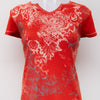 #47 Eristopher & Banks T-shirt Red | c. 195 | Size 10/12
