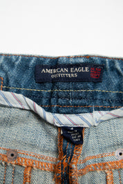 #157 American Eagle Outfitters Mini Skirt Blue | c. 203 | Size 8