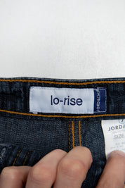 #161 Lo-rise / Jordache Mini Skirt Blue | c. 190 | Size 10