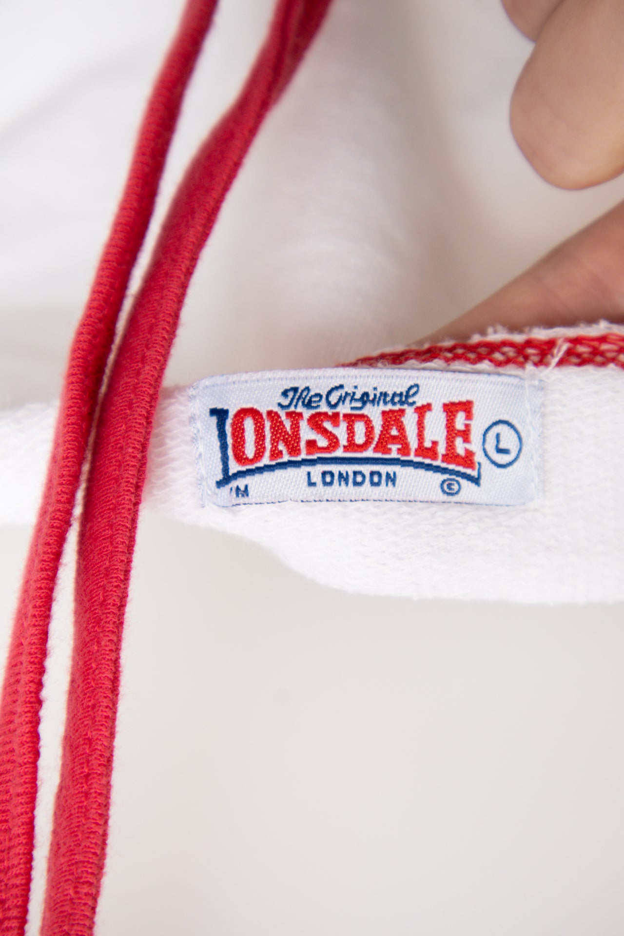 #54 Lonsdale London Halter Top White | c. 196 | Size 8