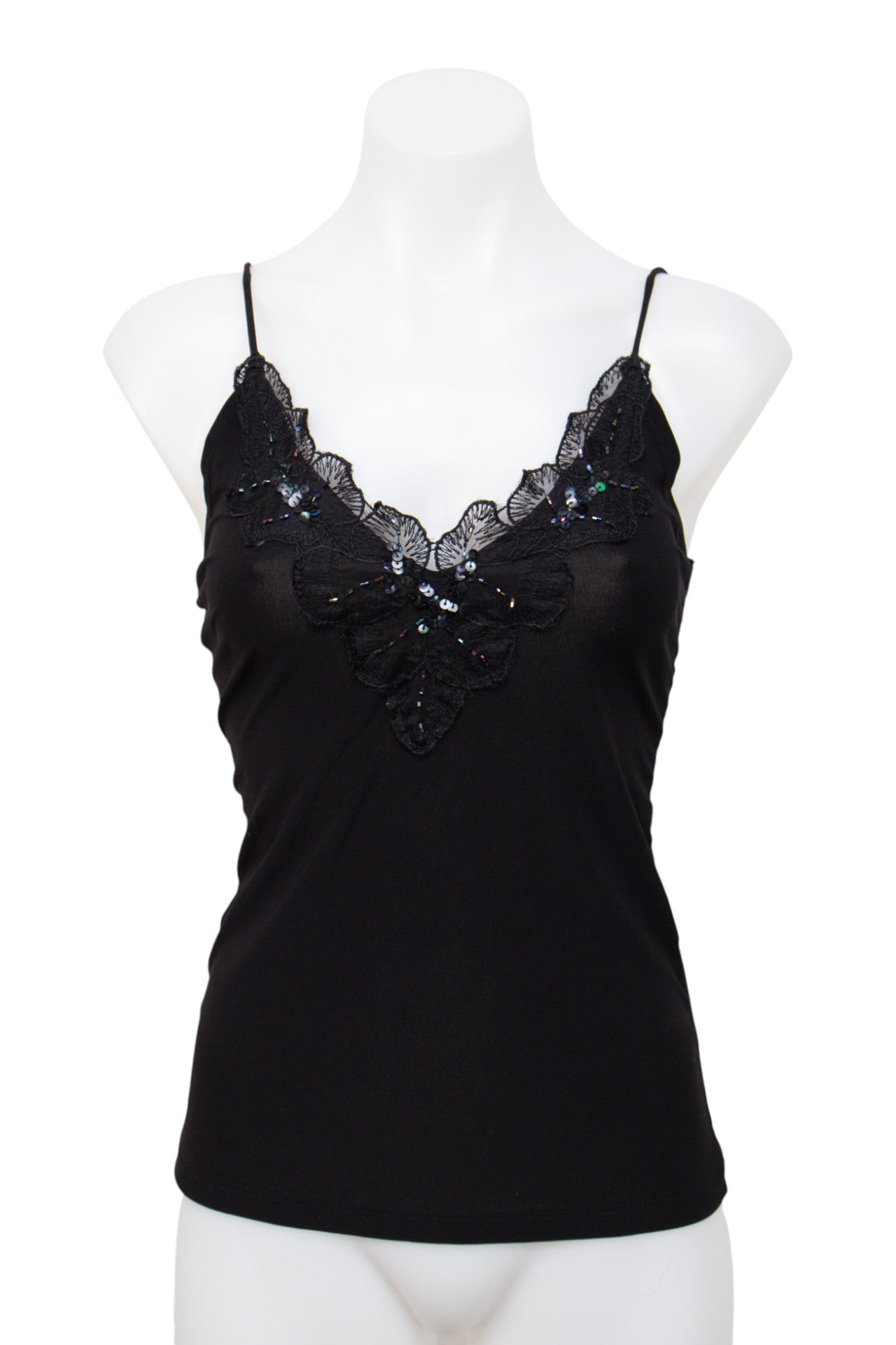 #048 Sere Nade New York Cami Top Black | c. 202 | Size 8