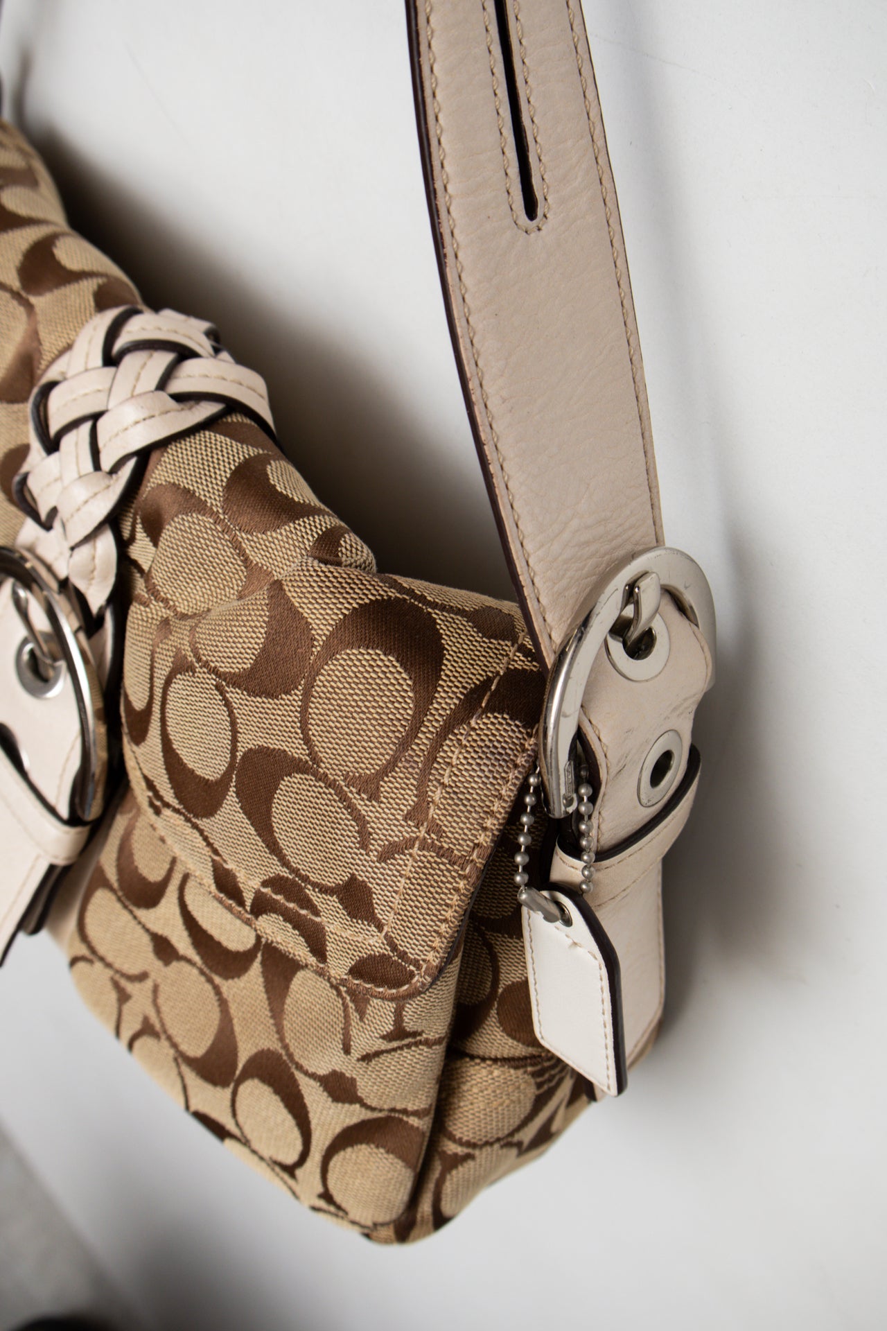 #192 Coach Shoulder Bag Brown | c. 196 | Size