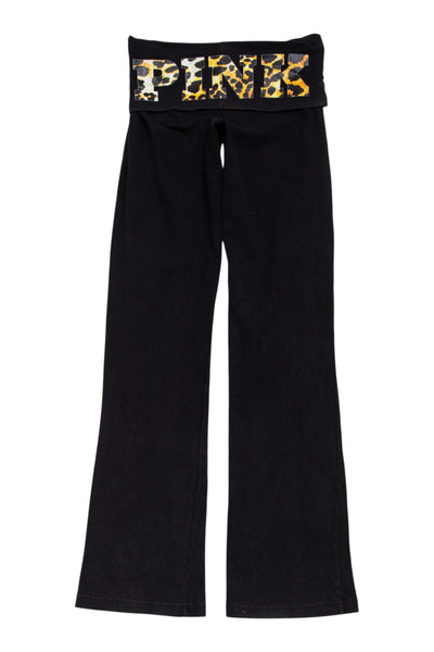 #181 Victoria's Secret Pink Pants Black | c. 196 | Size 6