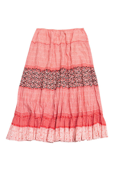 #121 Style & Co. Skirt Red | c. 200 | Size 10
