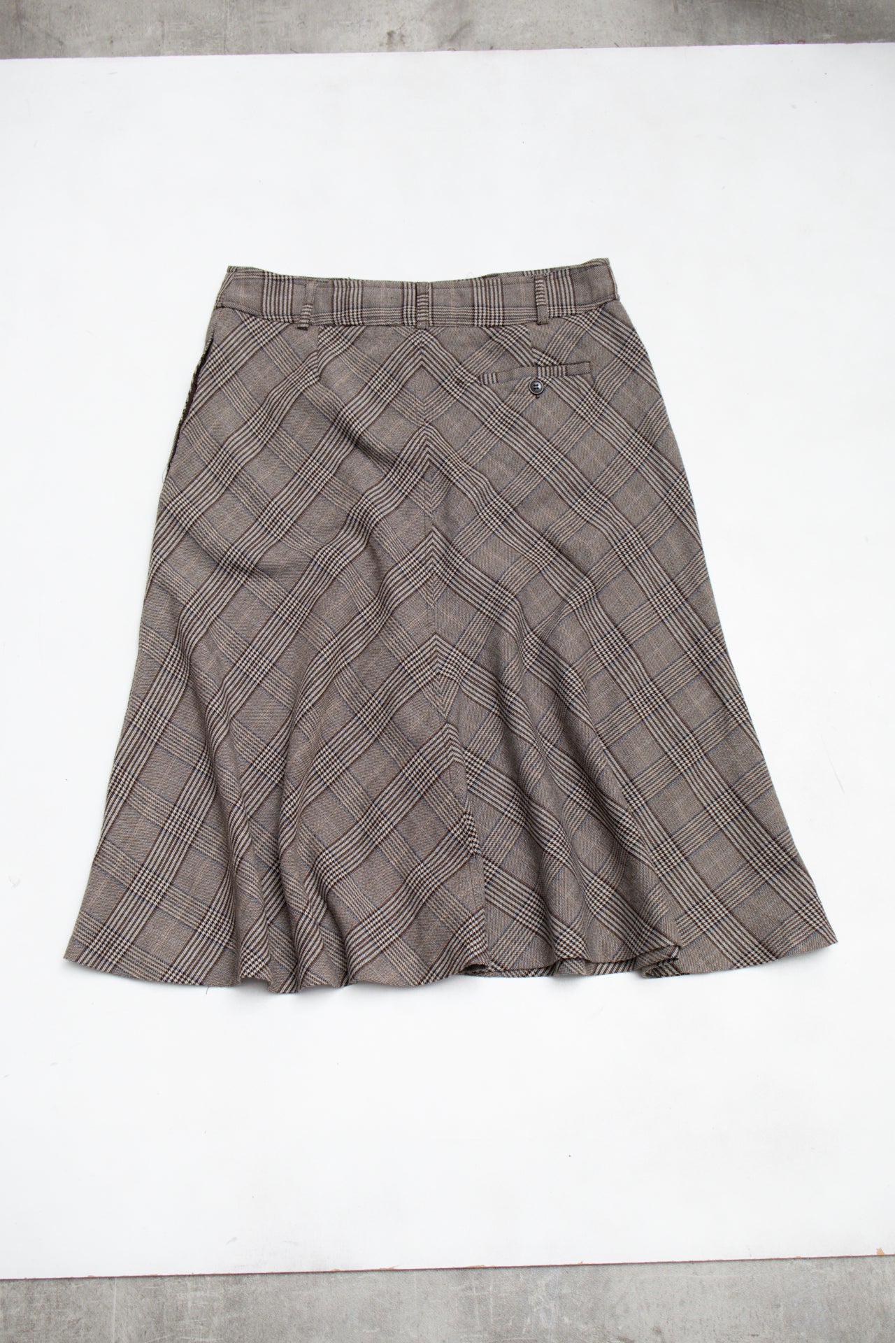 #158 Grace Elements Skirt Brown | c. 193 | Size 8