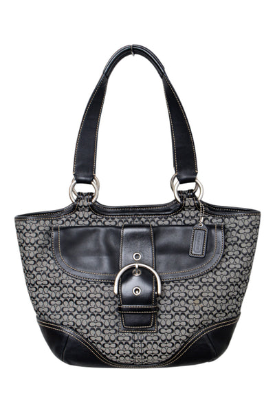 #185 Coach Shoulder Bag Black | c. 200 | Size
