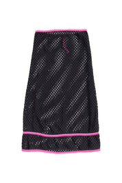 #110 Seven 'til Midnight Long Skirt Black | c. 213 | Size 4