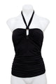#010 Jennyfer Halter Top Black | c. 203 | Size 6