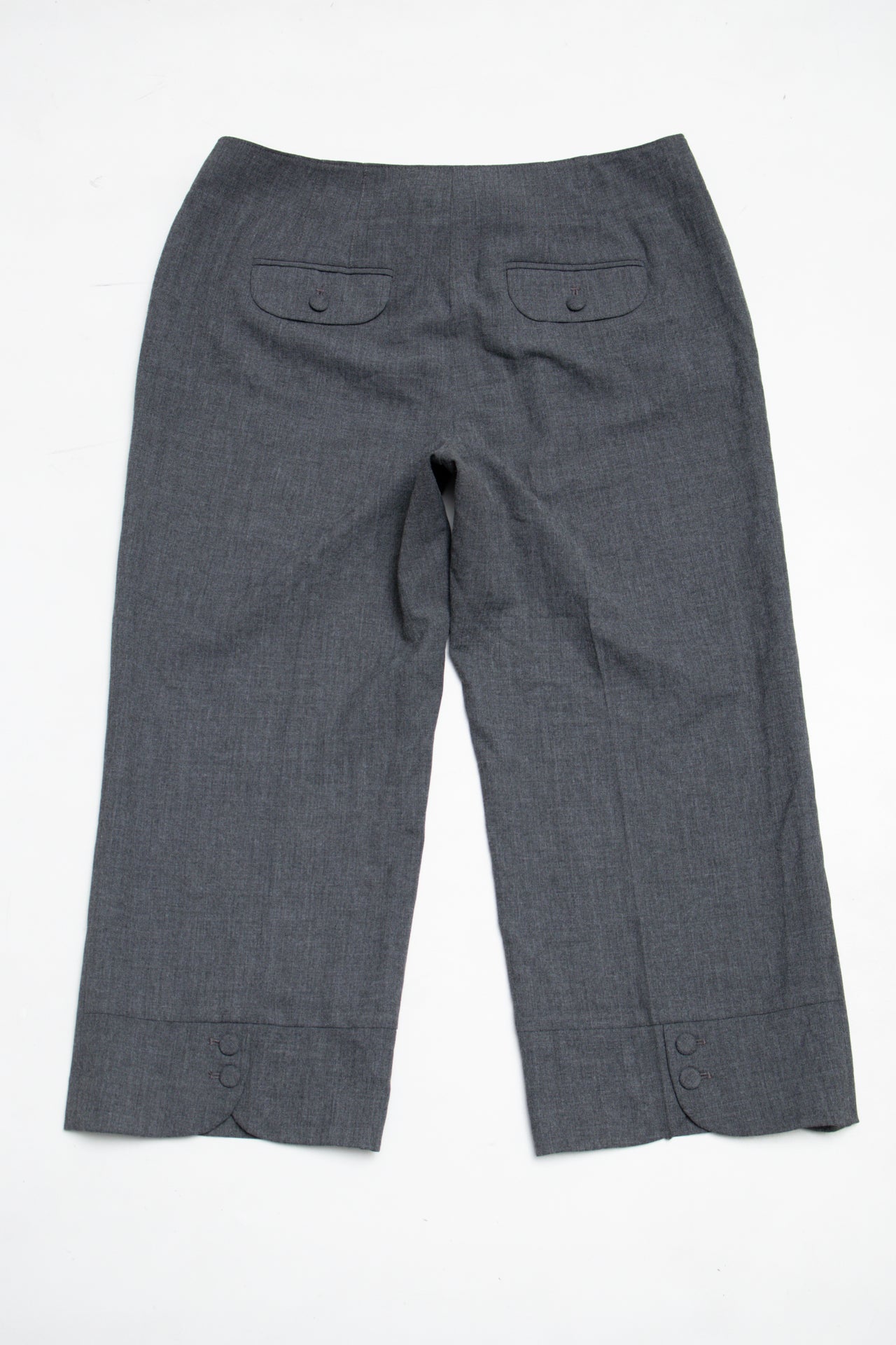#148 Ann Taylor Capris Gray | c. 212 | Size 10/12 (refer to measurements)