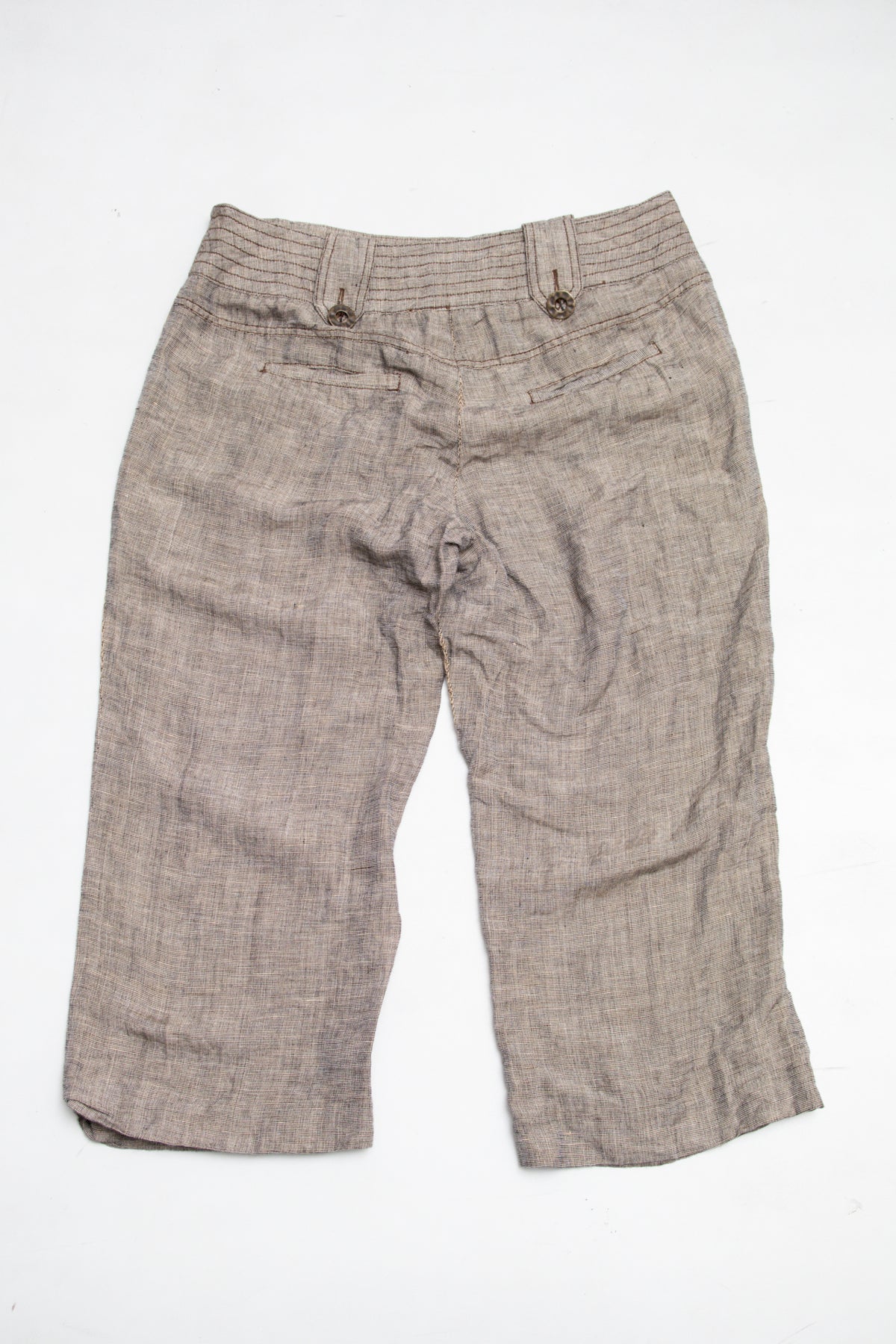 #091 Sharagano Studio Capris Beige | c. 209 | Size 8