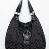 #195 Coach Shoulder Bag Black | c. 202 | Size