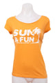#159 American Eagle Outfitters T-shirt Orange | c. 206 | Size 8