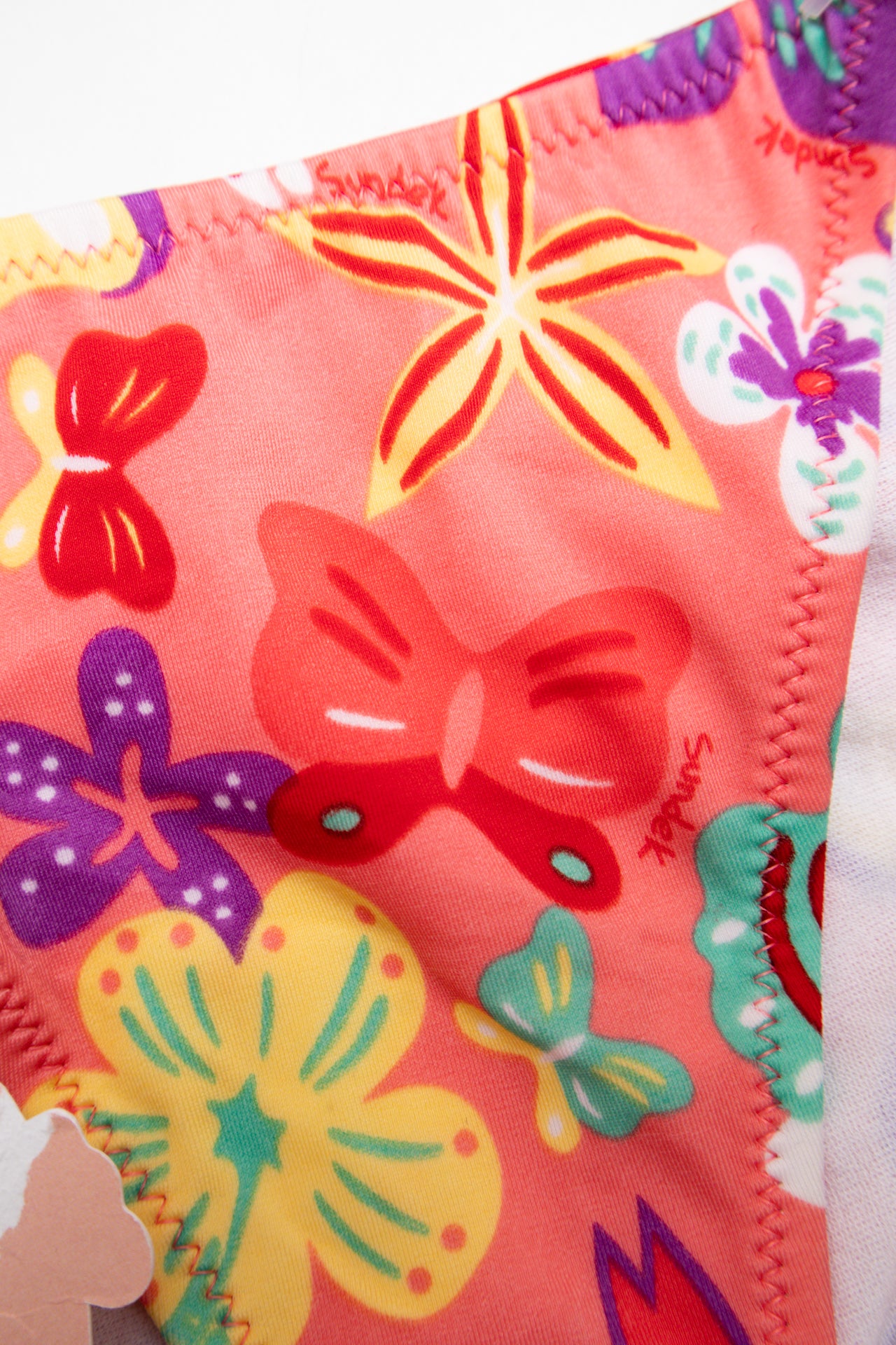 #023 Sundek Deadstock Bikini Pink | c. 213 | Size 8