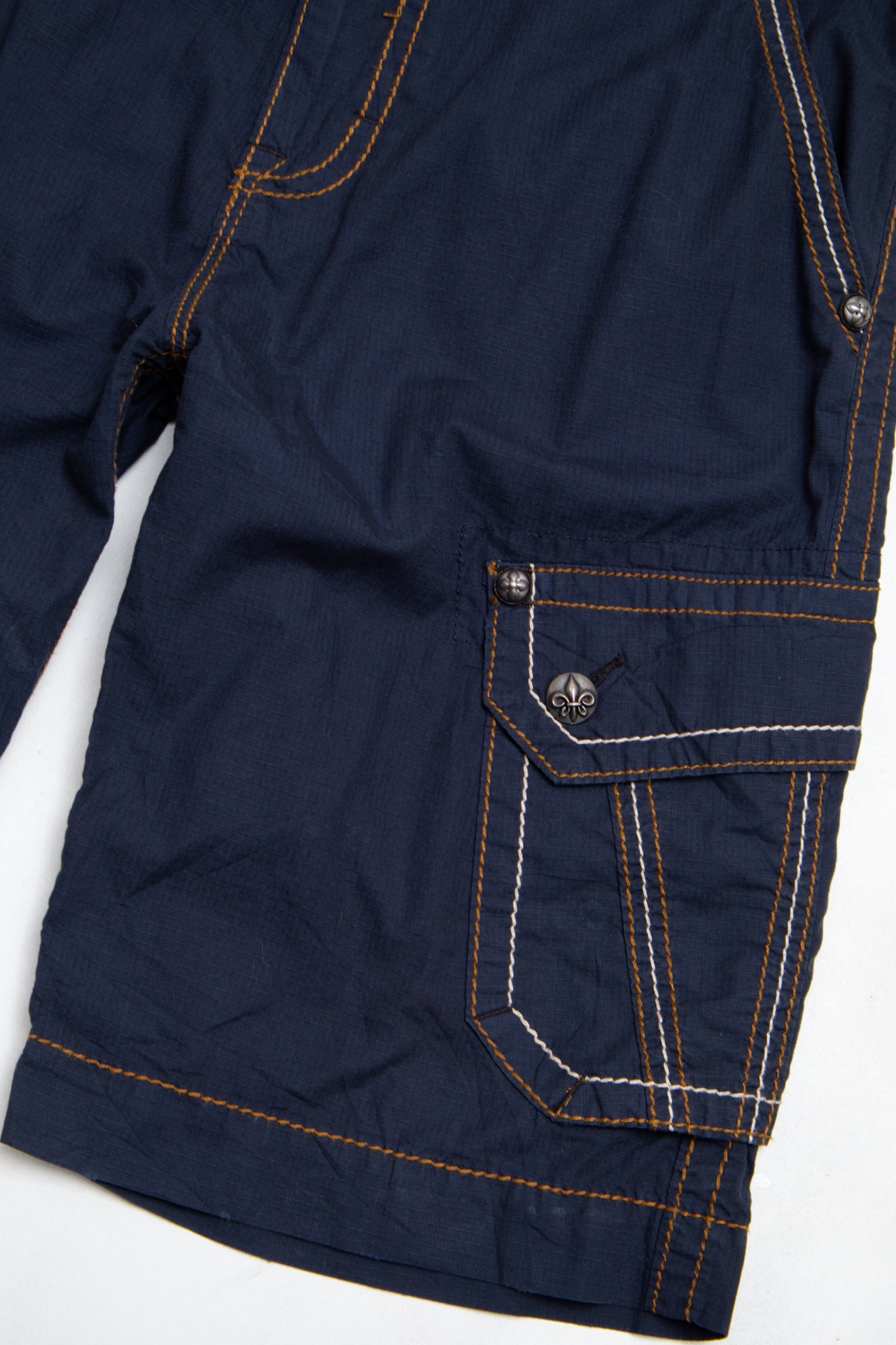 #124 Rock Revival Shorts Navy | c. 201 | Size 16