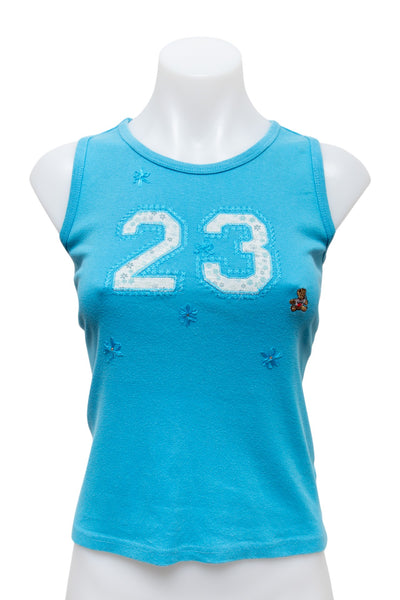 #39 Tank Top Blue | c. 191 | Size 8