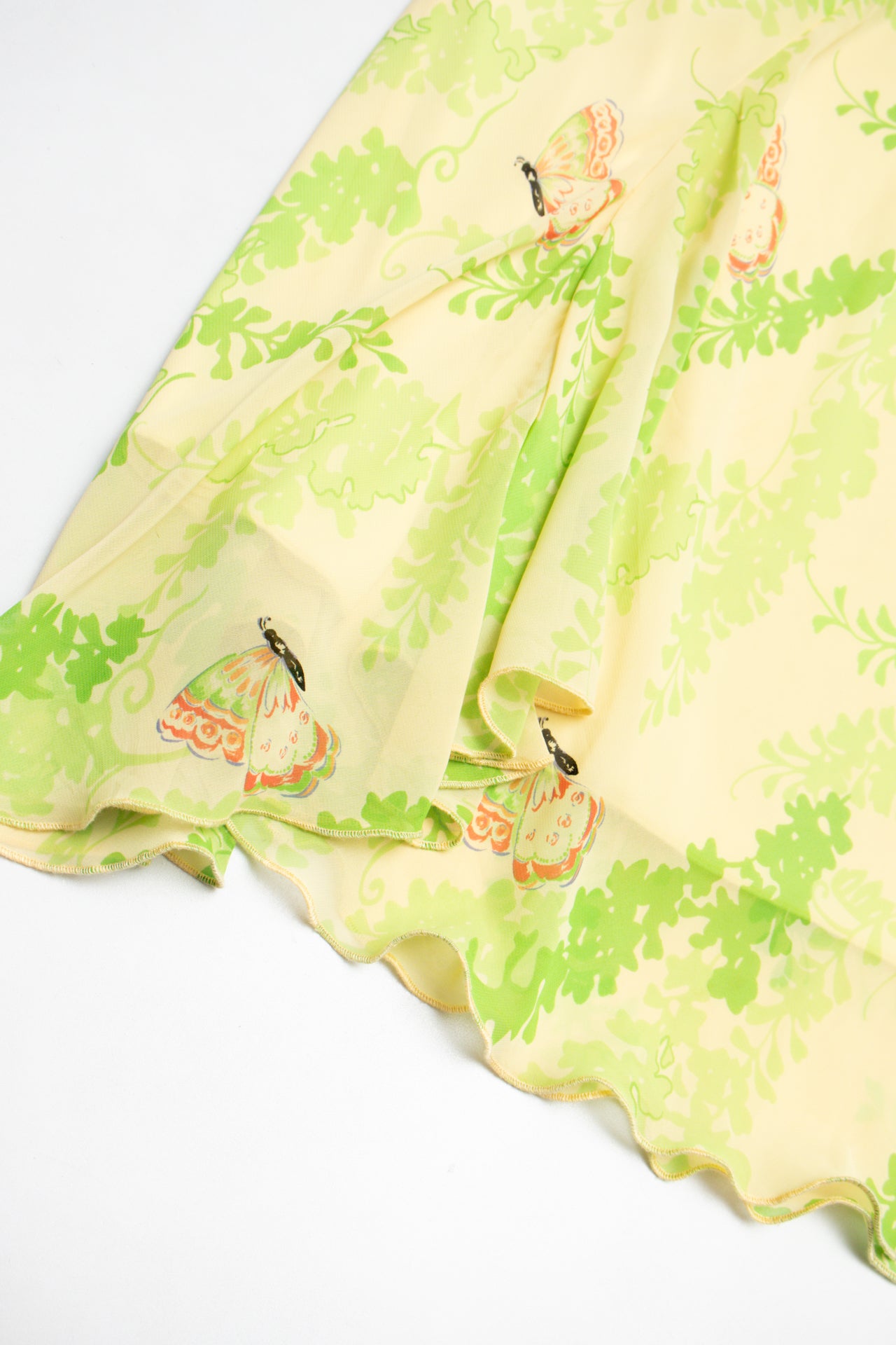#102 Fiorucci Long Skirt Yellow | c. 213 | Size 12