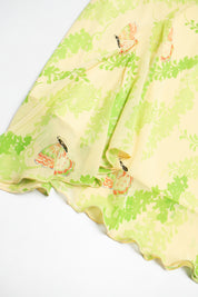 #102 Fiorucci Long Skirt Yellow | c. 213 | Size 12