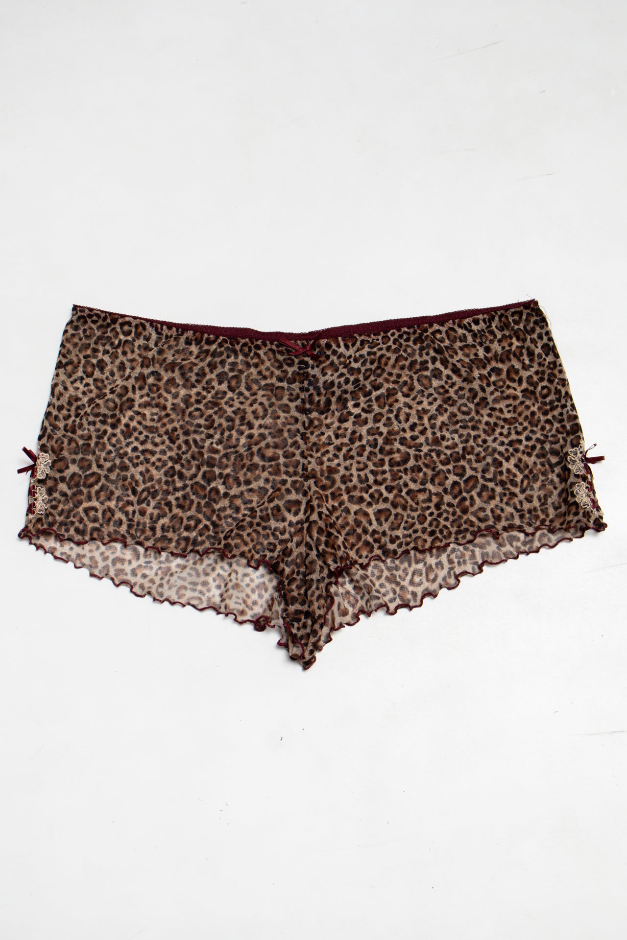 #126 Bisou Bisou Michelle Bohbot Shorts Brown | c. 189 | Size 14