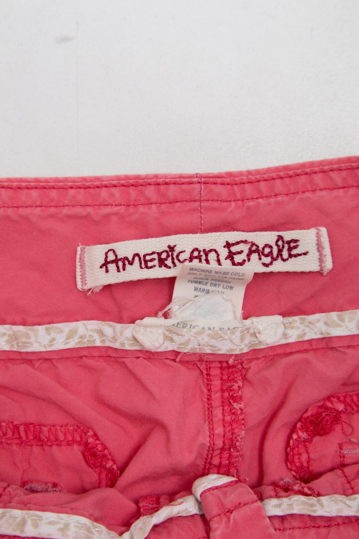 #080 American Eagle Capris Pink | c. 209 | Size 6