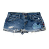 #23 Pink Denim Shorts Blue | c. 188 | Size 6