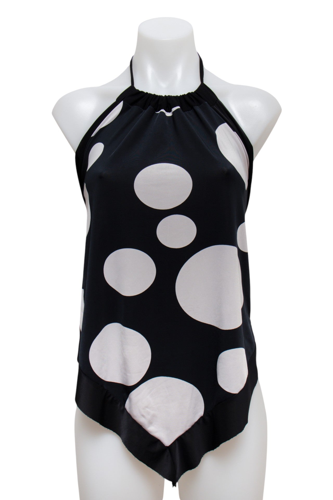 #17 Halter Top Black | c. 190 | Size 8