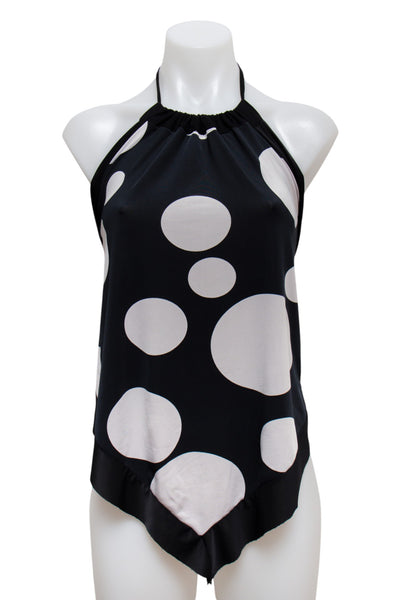 #17 Halter Top Black | c. 190 | Size 8