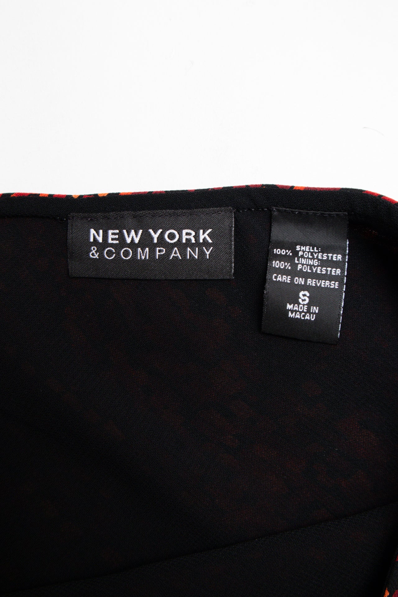 #109 New York & Company Long Skirt Red | c. 213 | Size 10