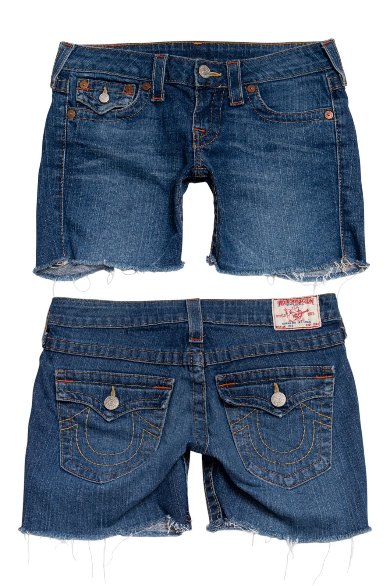 #55 True Religion Denim Shorts Blue | c. 186 | Size 8