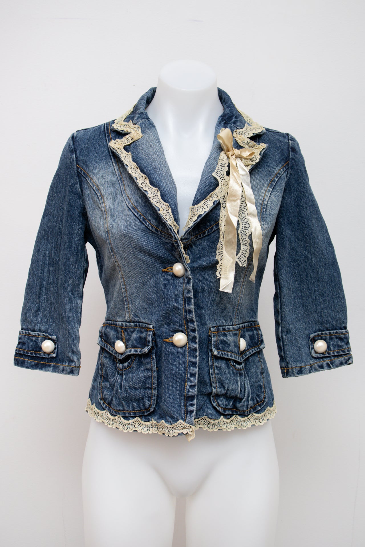 #98 Relexe Jeans Camisole Top Blue | c. 197 | Size 4/6