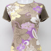 #71 Girlf By Protest T-shirt Brown | c. 198 | Size 8
