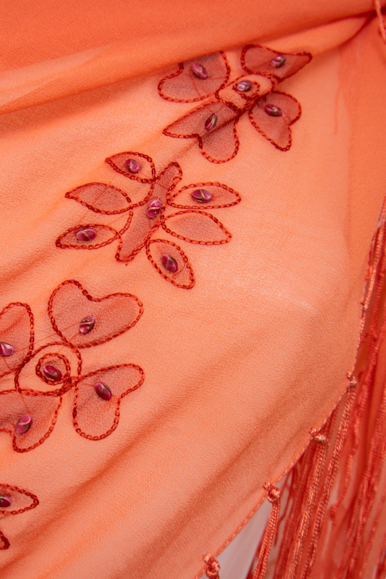 #064 Bijoux Terre Shoulder Bag Orange | c. 203 | Size