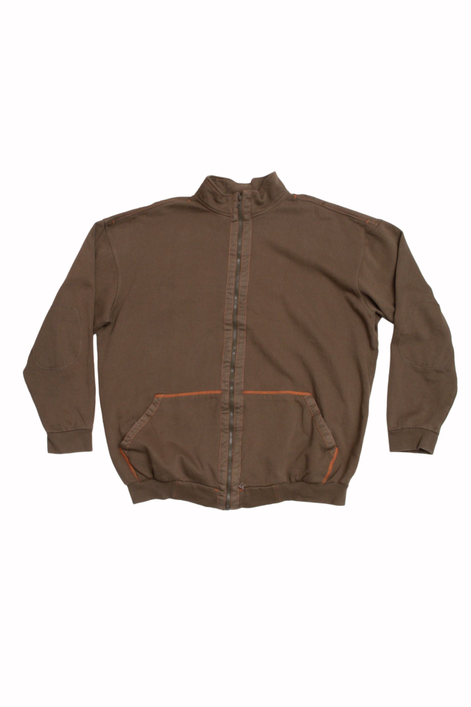 #13 Woodland Brown Zip-up | Mikey's Picks | Size 14