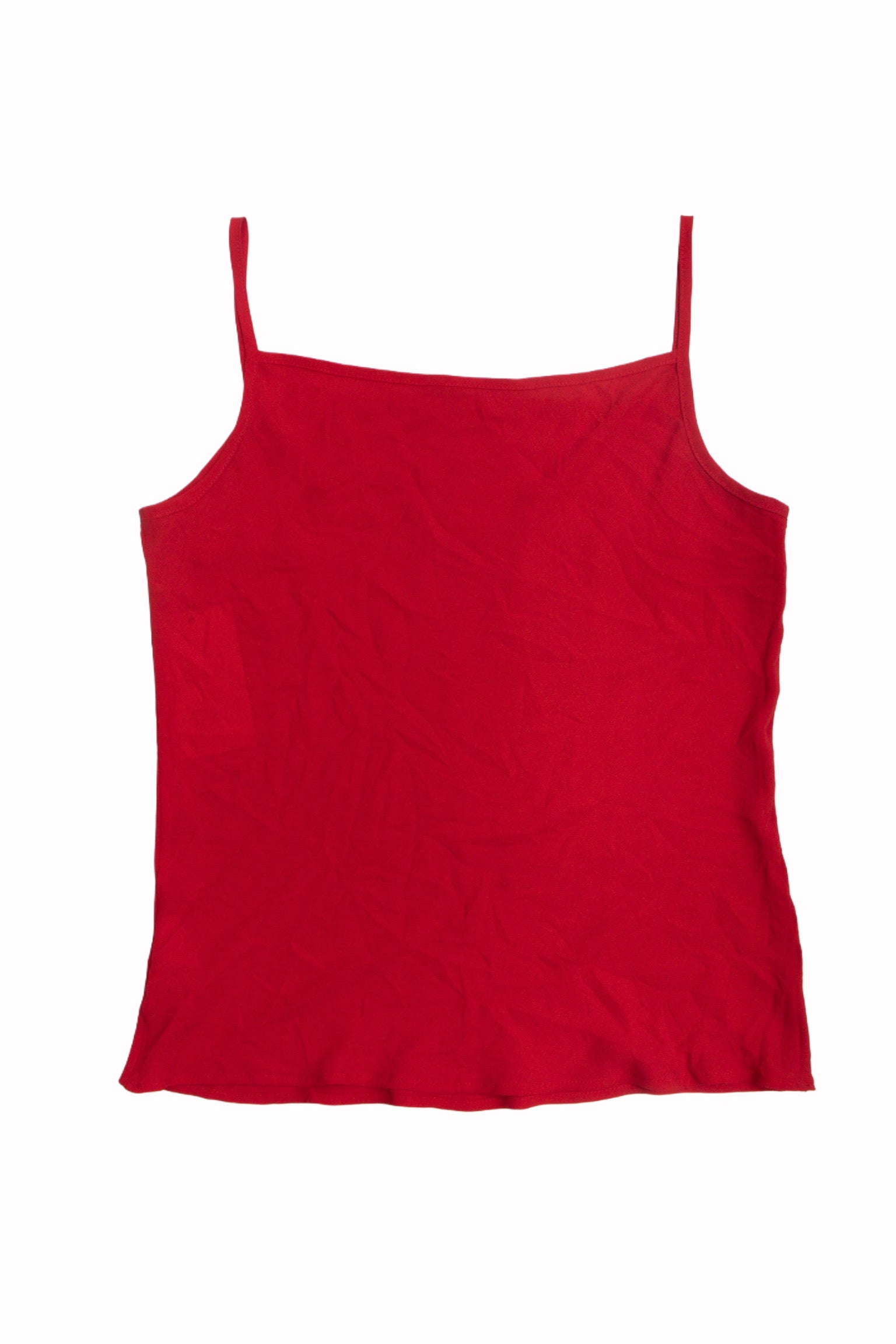 #17 Red Silky Tank | High School Musical | Size 10