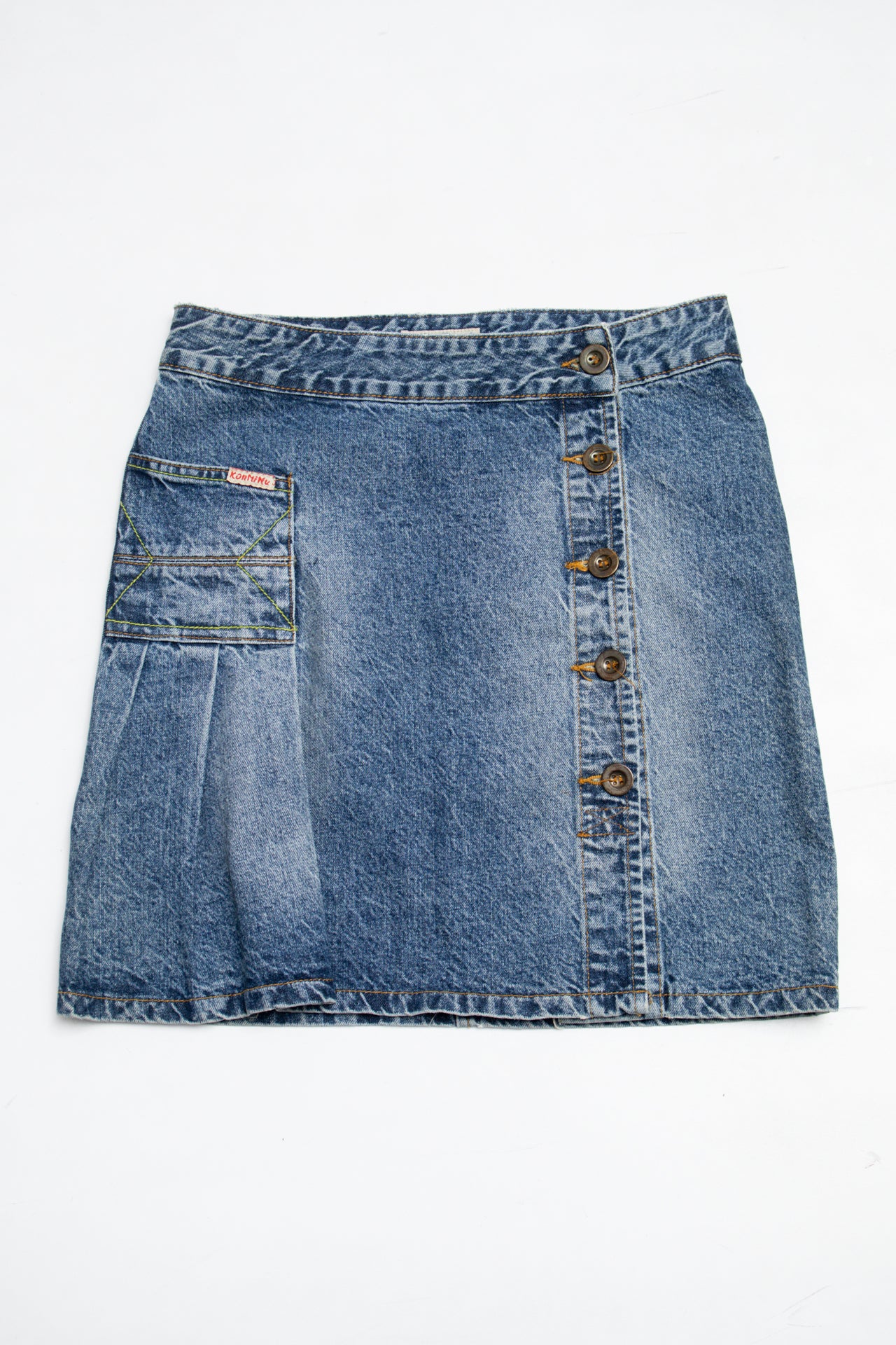 #126 Konminu Jeans Skirt Blue | c. 200 | Size 10