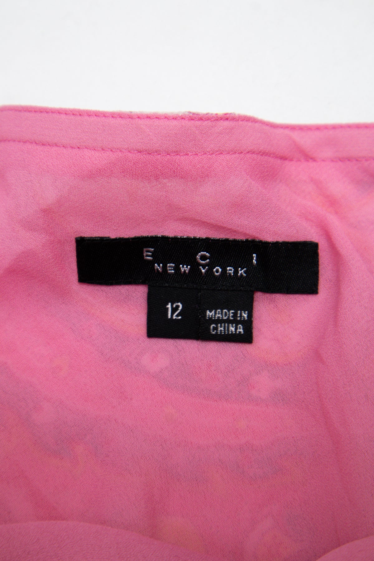 #158 ECI New York Mini Skirt Pink | c. 207 | Size 12