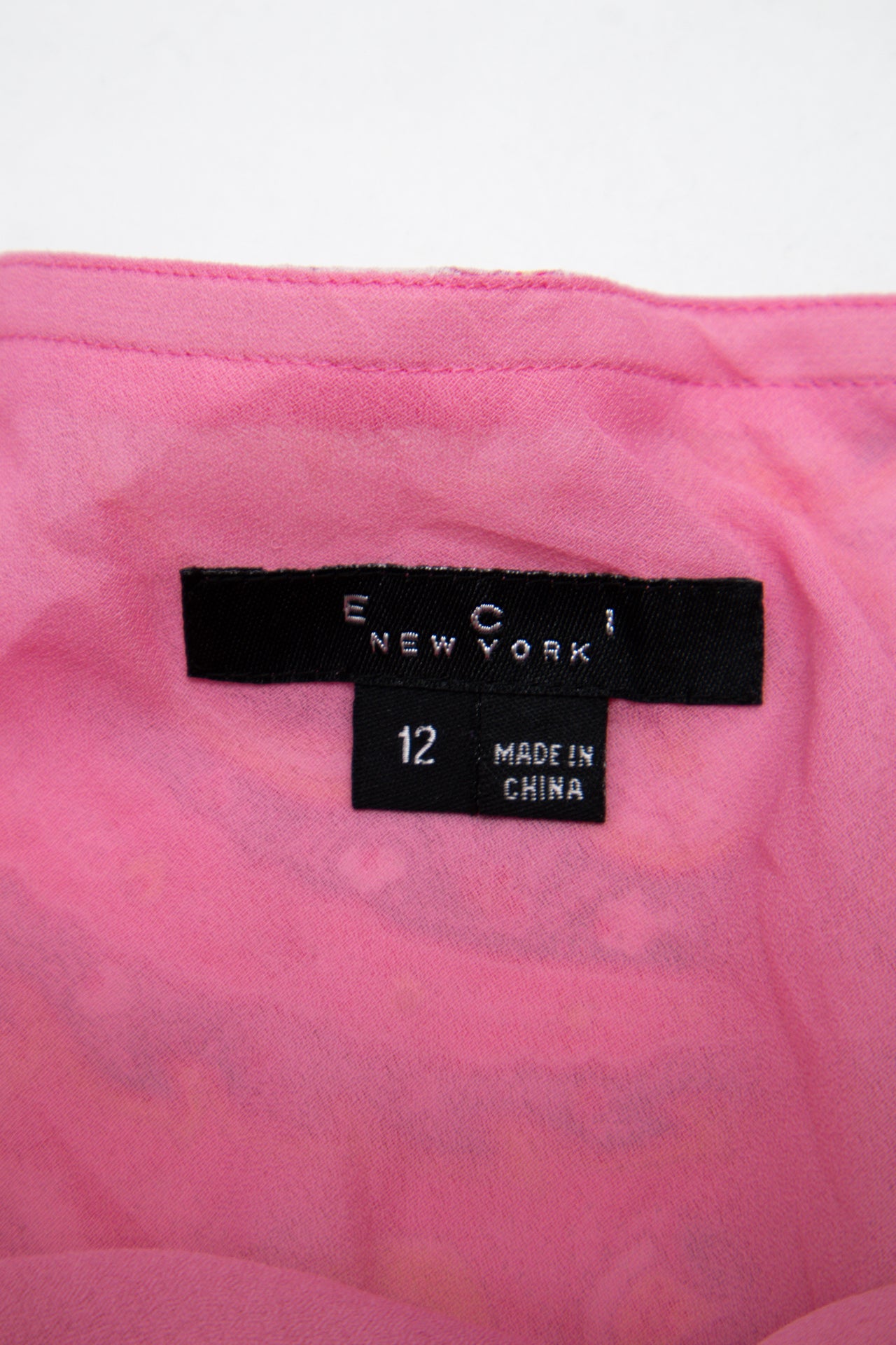#158 ECI New York Mini Skirt Pink | c. 207 | Size 12