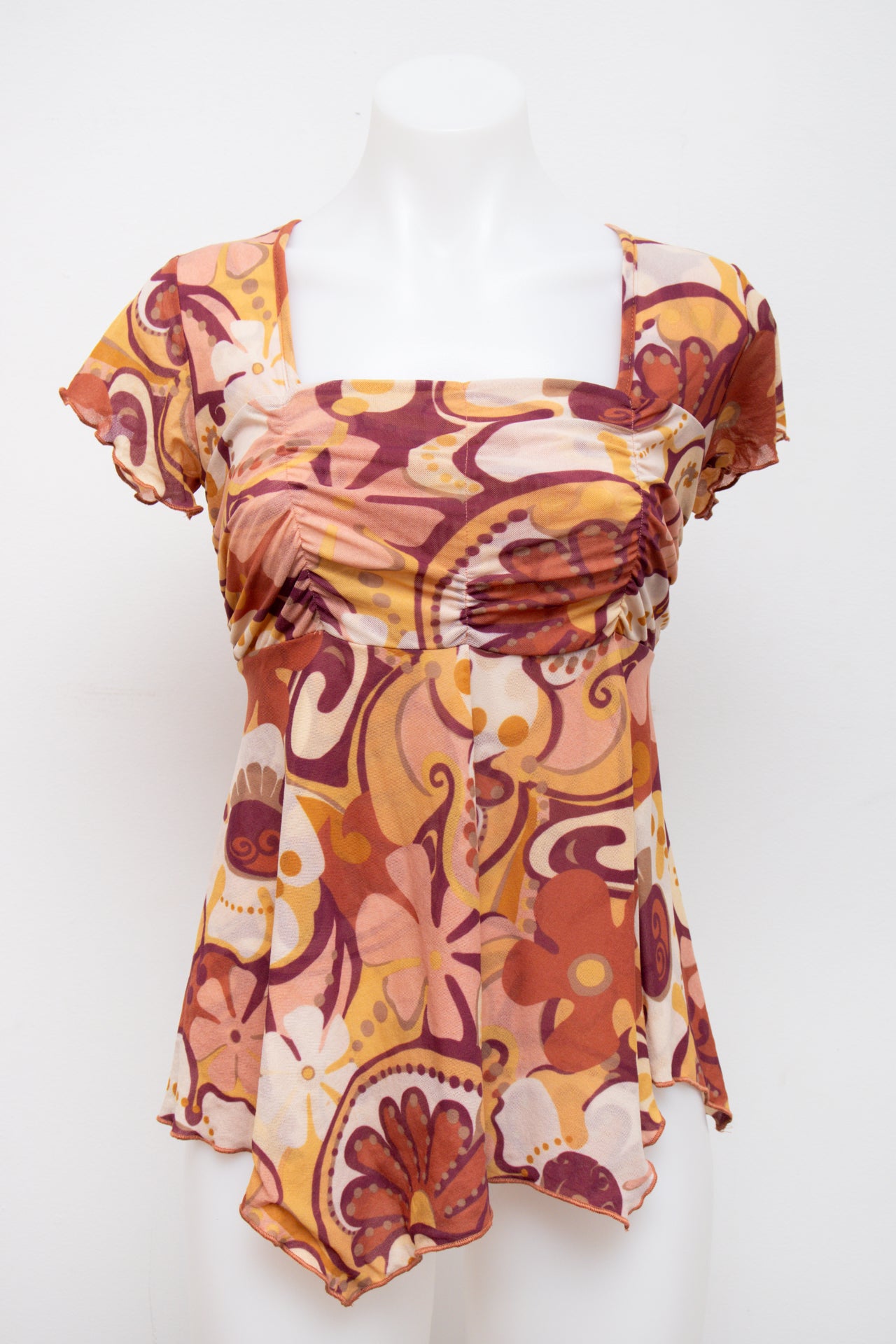 #86 Cha Cha Vente Camisole Top Brown | c. 197 | Size 10